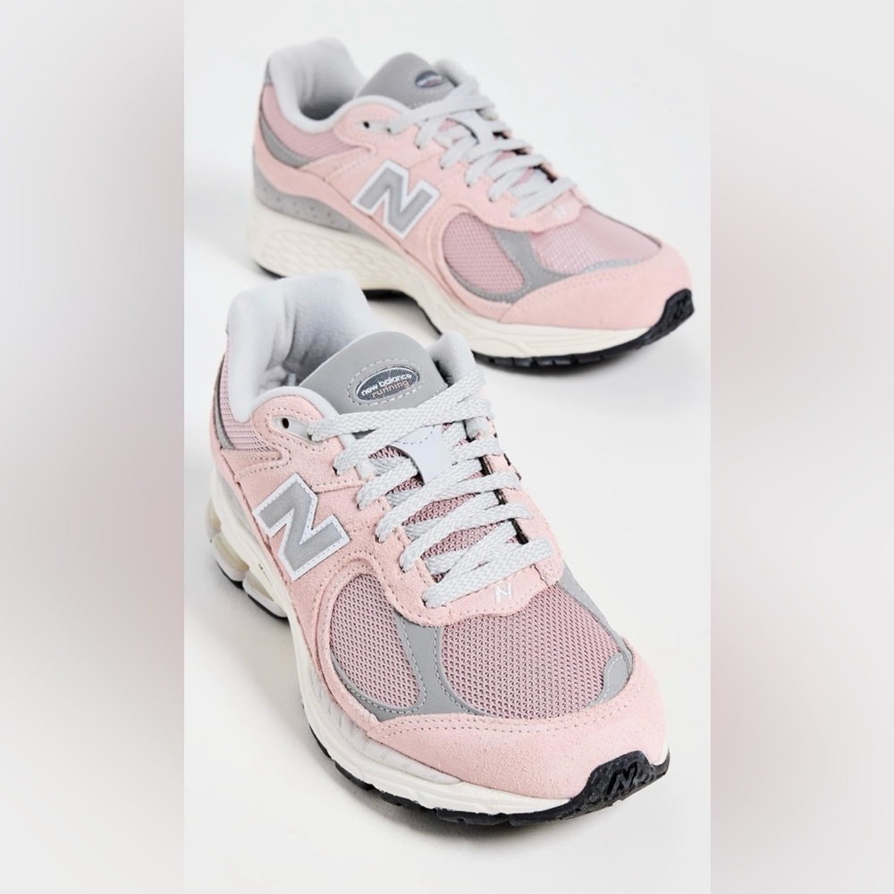 New Balance Pink and Gray Athletic Shoes